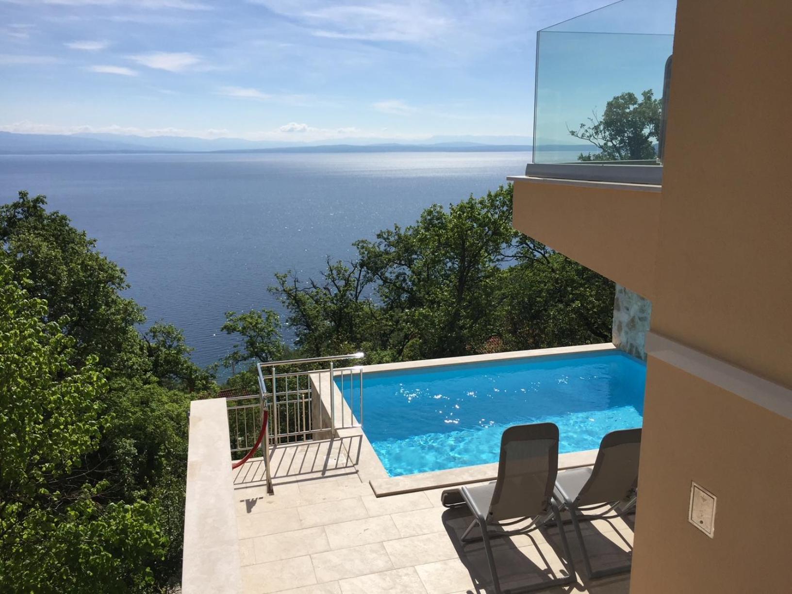 Villa Sabine Apartment Losinj Medveja Exterior photo